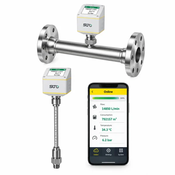 S-401 / S-421 (1/2′ – 12′) Termal Kütlesel Debimetre